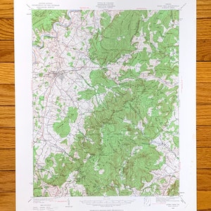 Antique Stony Man, Virginia, 1929, US Geologische Untersuchung, Topographische Karte - Stanley, Blaineville, Nethers, Luray, Oldrag, Springfield, Fairview
