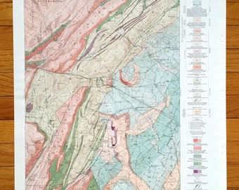 Antique Fairfield, Pennsylvania 1909 US Geological Survey Topographic Map – Adams, Cumberland, Franklin County, Gettysburg Battlefield, PA