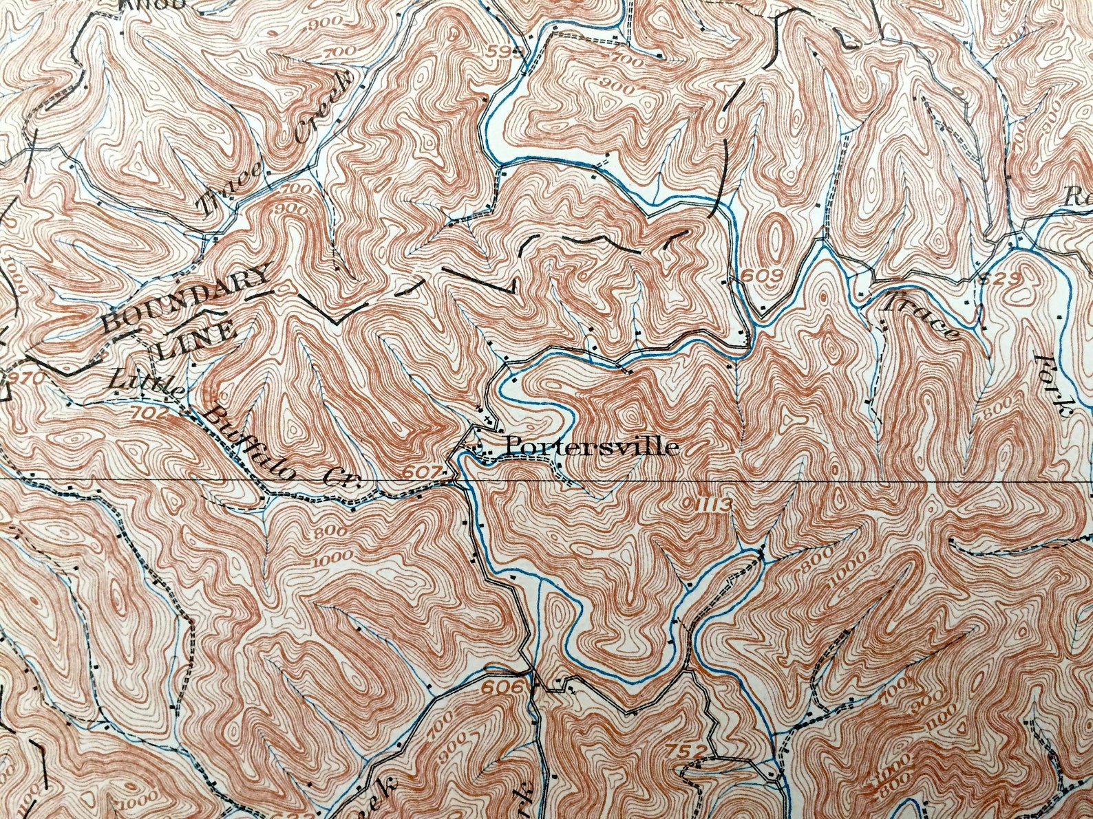 Antique Milton West Virginia 1902 US Geological Survey Etsy