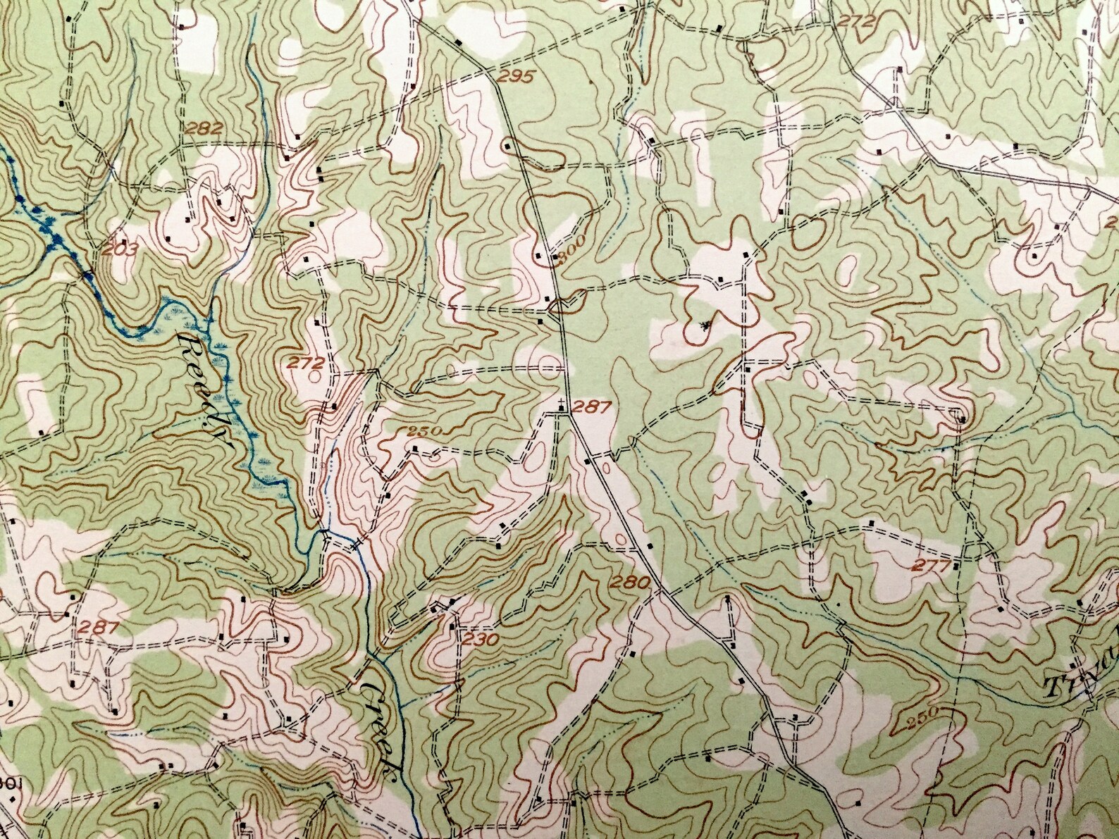 Antique Mckenney Virginia 1921 US Geological Survey Etsy