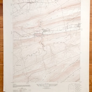 Antik Lykens, Pennsylvania 1947 US 1947- Dauphin County, Wiconisco, Haldeman State Forest, Williamstown PA