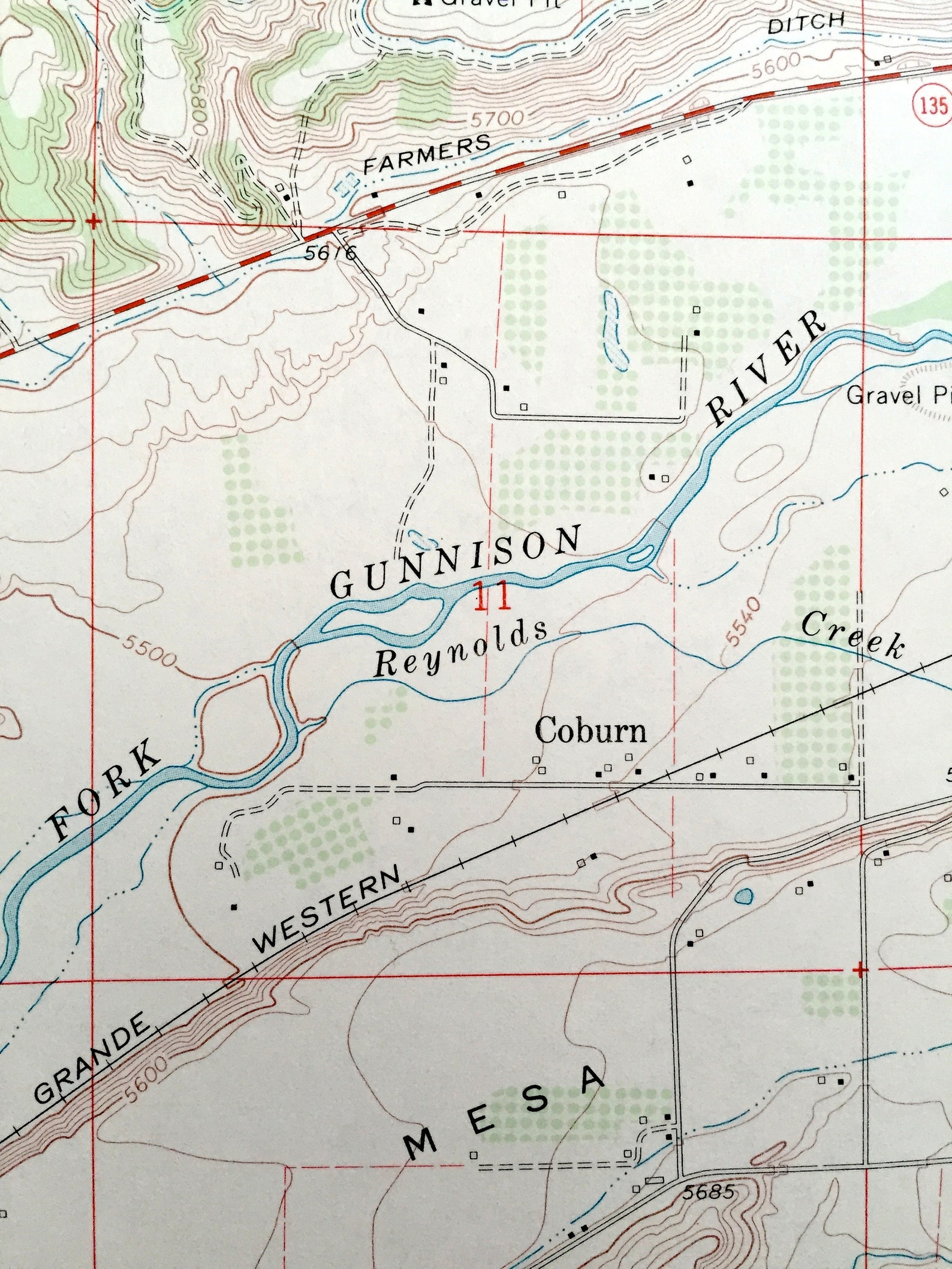 Antique Hotchkiss Colorado 1965 US Geological Survey Etsy