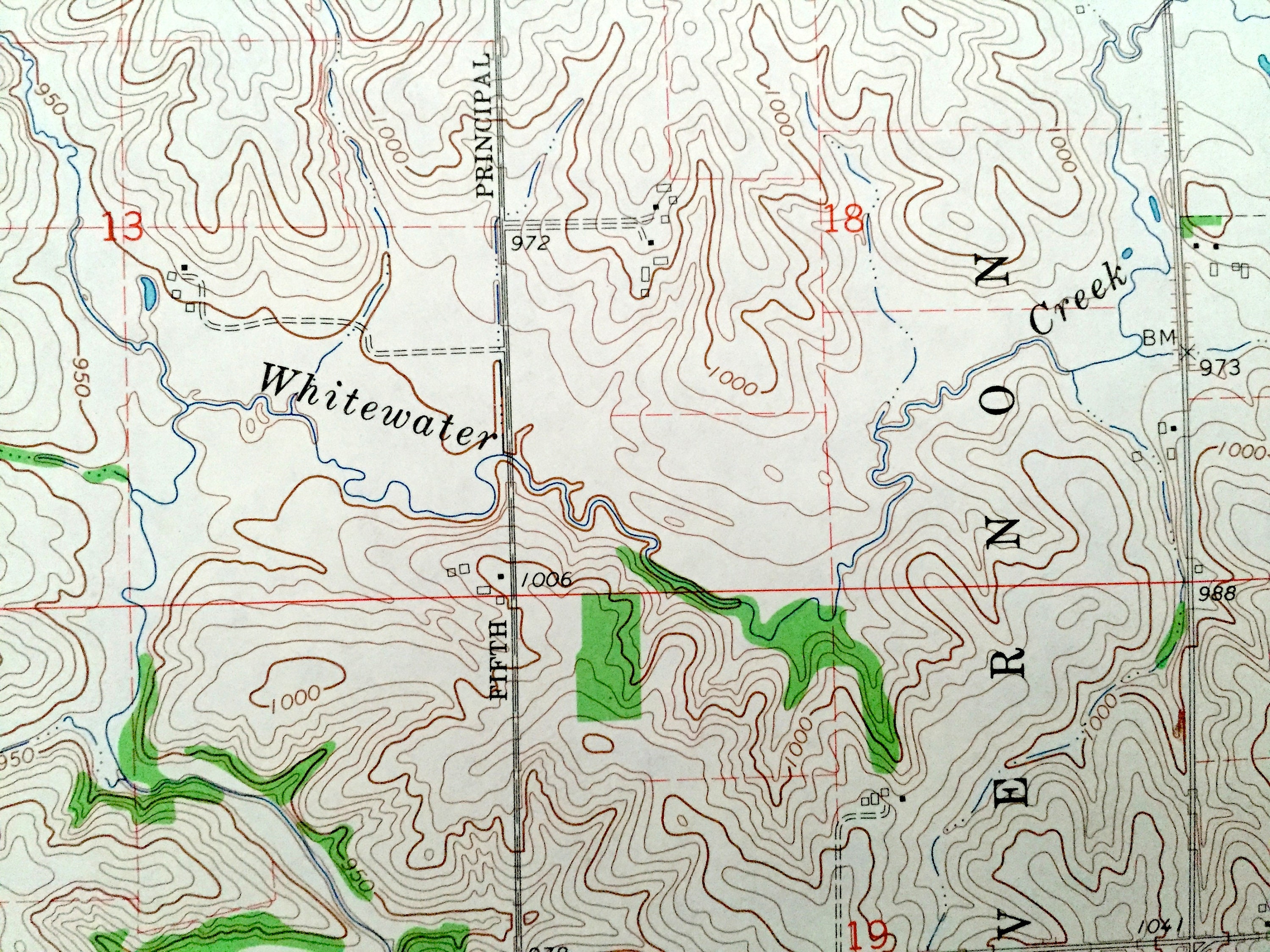 Antique Epworth Iowa 1966 US Geological Survey Topographic Etsy