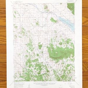 Mapa topográfico antiguo de Guffey, Colorado, 1959, Servicio Geológico de Estados Unidos: Balfour, Pabst Howe Ranch, Thirtynine Mile Mountain, Puma Hill, Colorado
