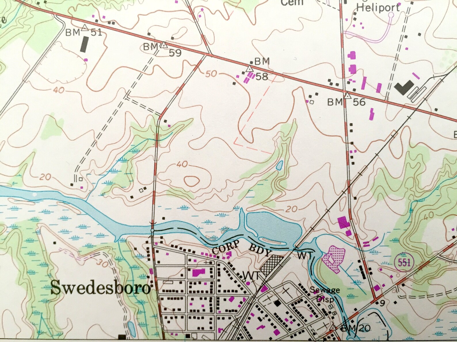 Antique Bridgeport New Jersey & Chester Pennsylvania 1967 US Etsy