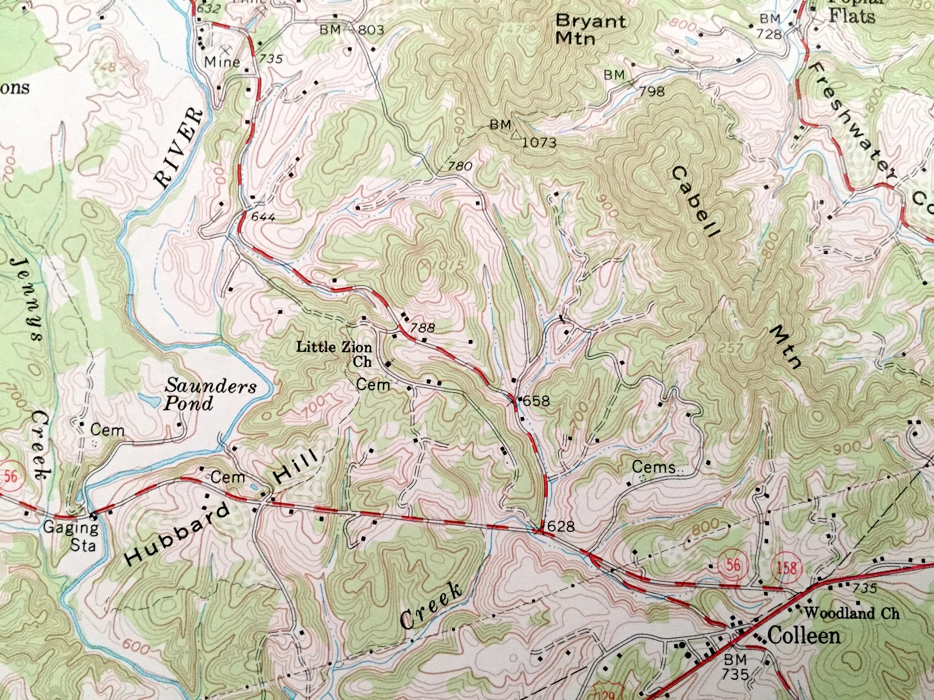 Antique Shipman Virginia 1961 US Geological Survey Etsy