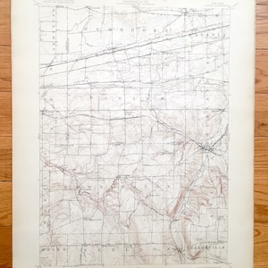 Antique Attica, Mapa topográfico do US Geological Survey de Nova York 1905 - Alexander, Batavia, Pembroke, Newstead, Alden, Marilla, País de Gales, Sheldon