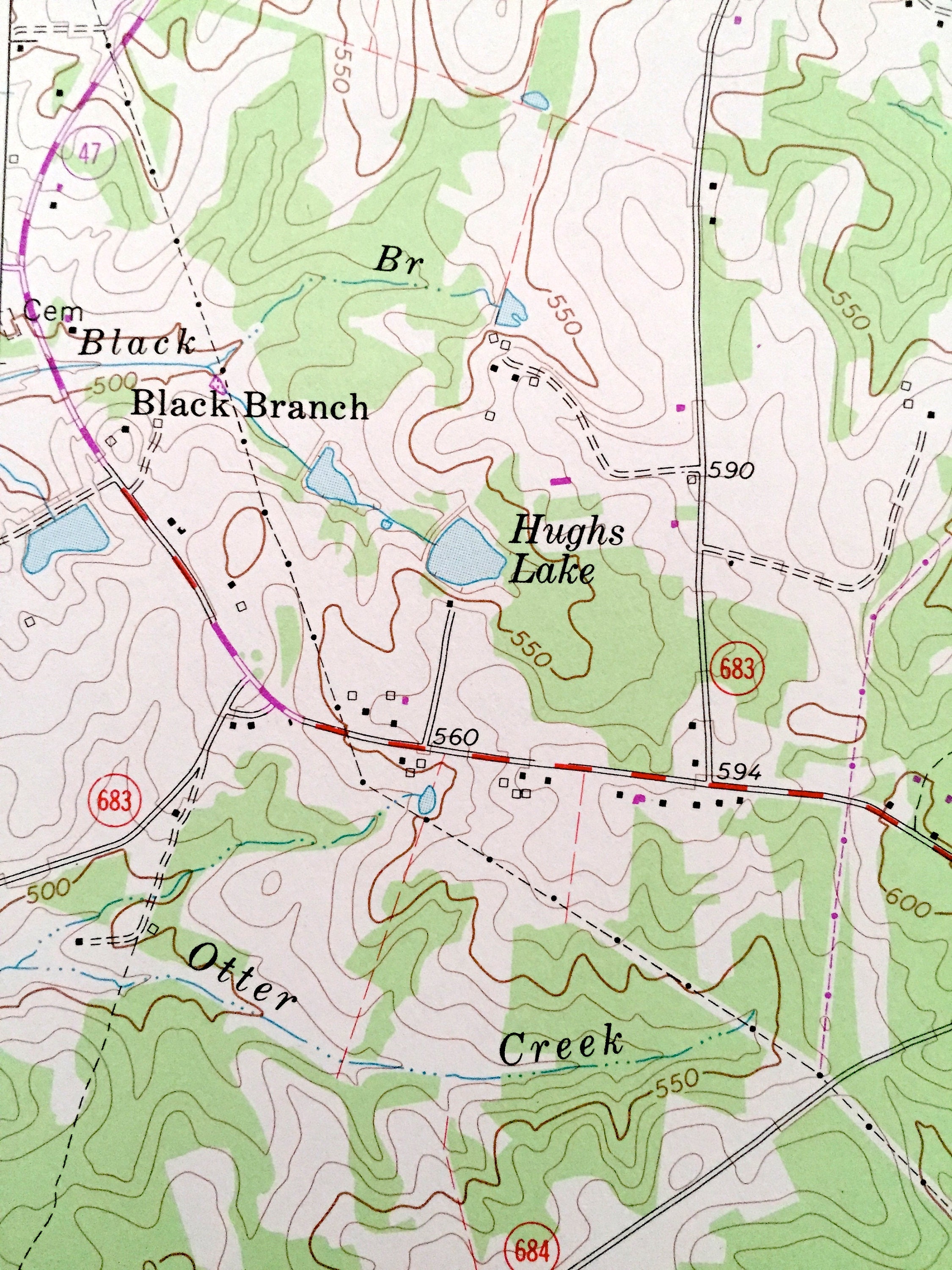 Antique Chase City Virginia 1966 US Geological Survey Etsy UK