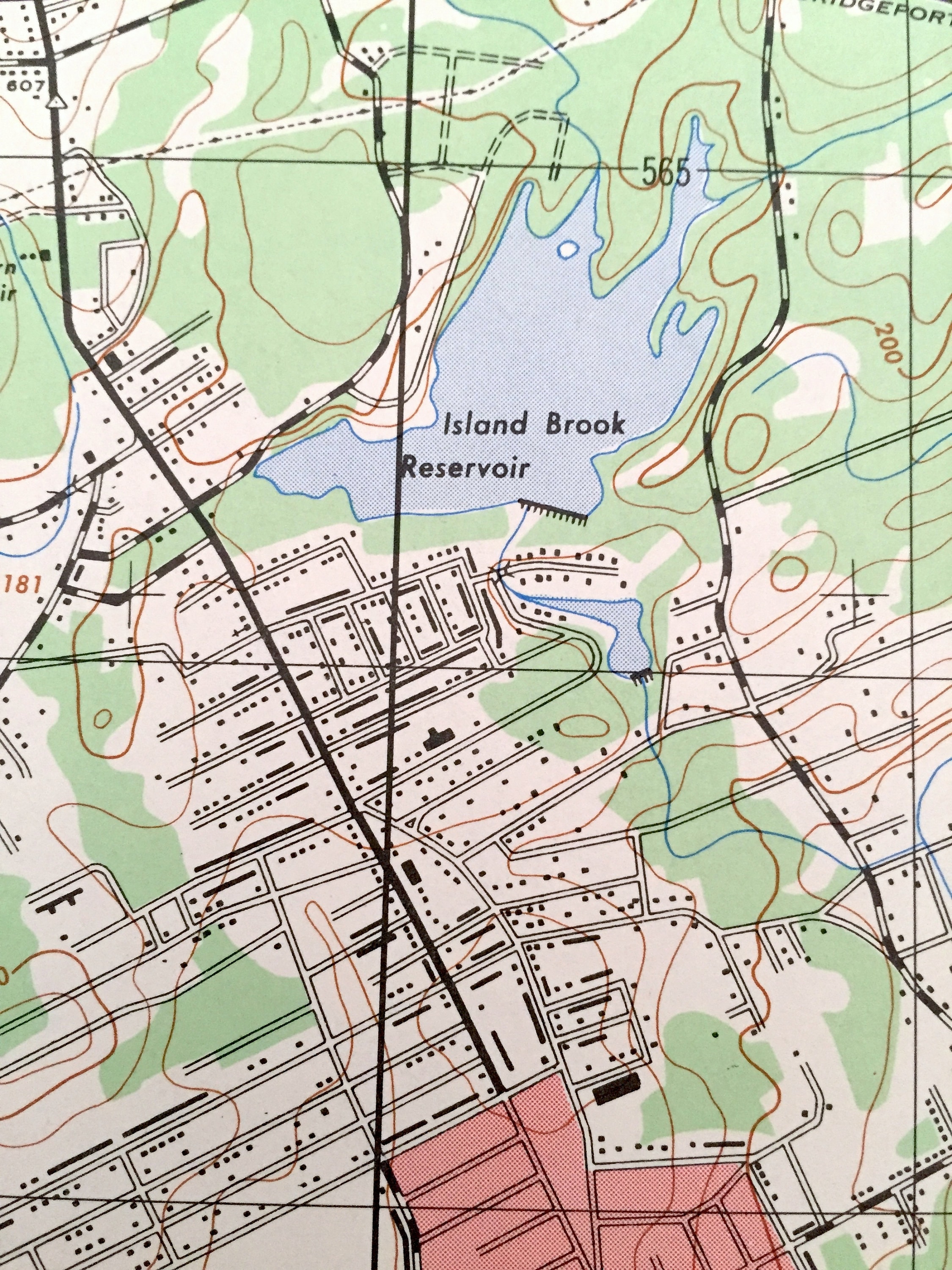 Antique Bridgeport Connecticut 1947 US Geological Survey Etsy