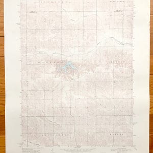 Antike Holiday Lake, Iowa 1968 US Geologische Übersicht Topographische Karte - Tama, Poweshiek County, Richland, Salt Creek, Madison, Jefferson, IA