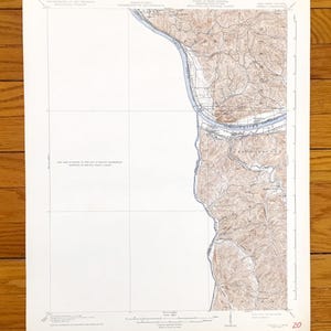 Mapa topográfico antigo de Ceredo, West Virginia, 1913, US Geological Survey - Lawrence, Wayne County, Ohio River, Kenova, Butler, Perry, WV OH