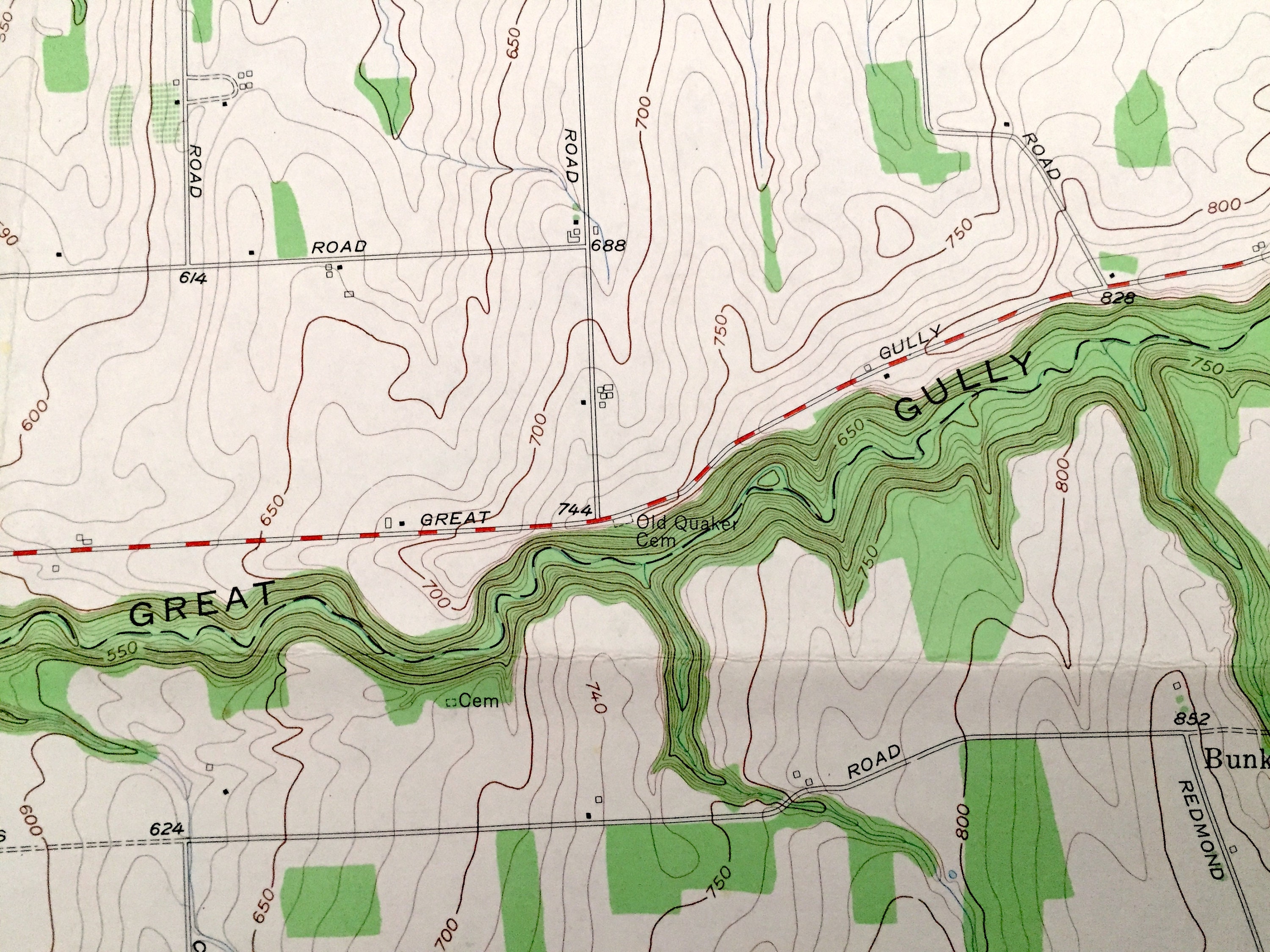Antique Union Springs New York 1955 US Geological Survey Etsy UK