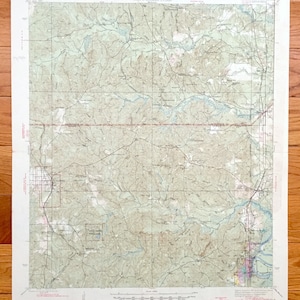 Antike Citronelle, Alabama 1946 US Geological Survey topographische Karte - Mobile County, Happy Hill, Bucks, Malcolm, Chastang, Fairford, Gipfel
