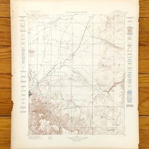 Antike Trinidad, Colorado 1899 US Geologische Untersuchung Topographische Karte - Las Animas County, Elmoro, Model, Tyrone, Purgery River, CO