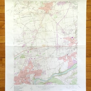 Antik Nazareth, Pennsylvania 1964 US 1964 - Northampton County, Moore, Bethlehem, Hannover, Williams, PA