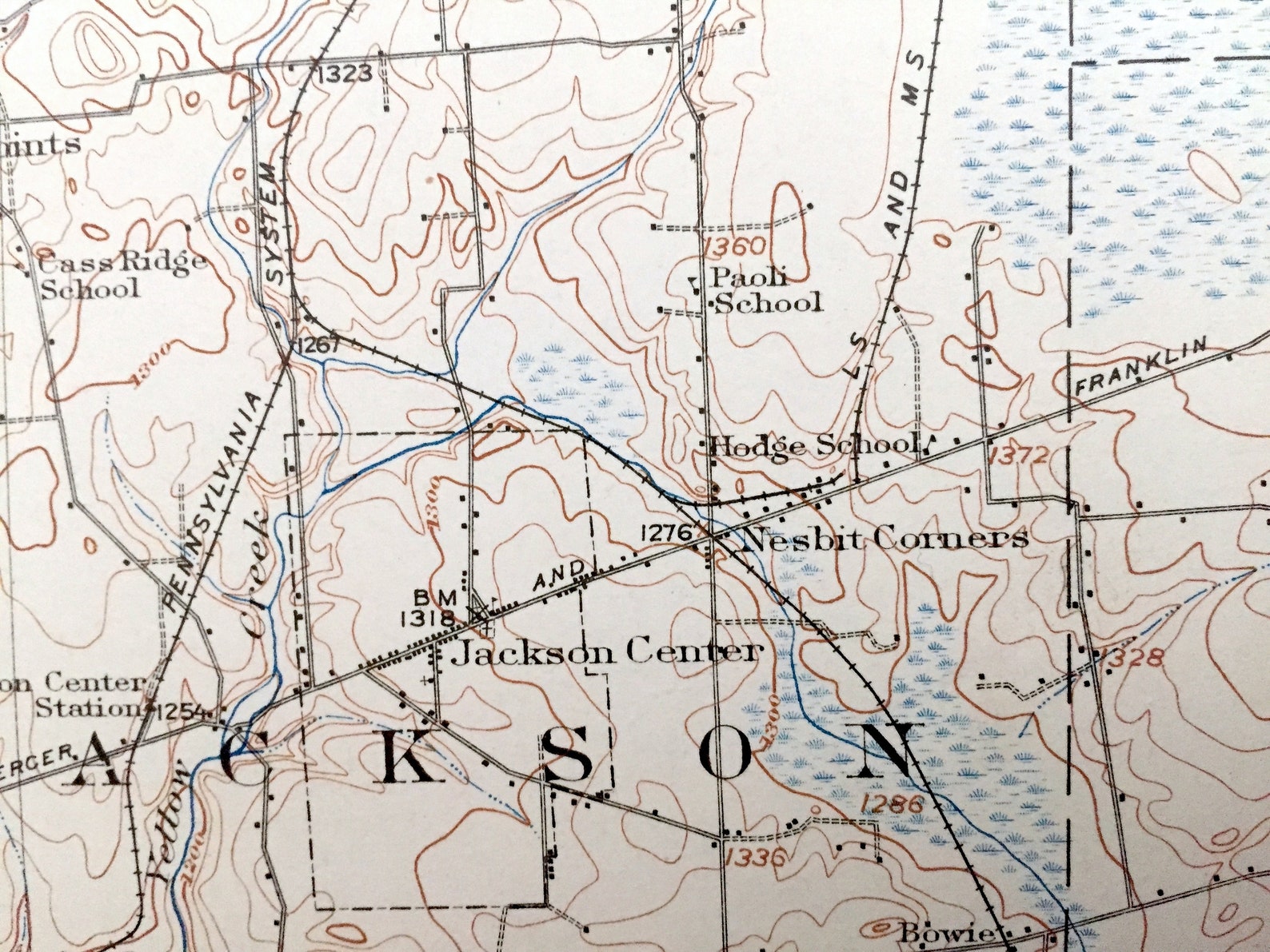 Antique Stoneboro Pennsylvania 1913 US Geological Survey Etsy