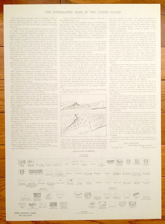Antique Oxbow, Maine 1942 US Geological Survey Topographic Map