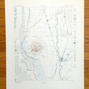 Antike Marysville, Kalifornien 1886 US Geologische Übersicht Topographische Karte - College, Colusa, Biggs, Gridley, Yuba City, Butte, Sutter City CA