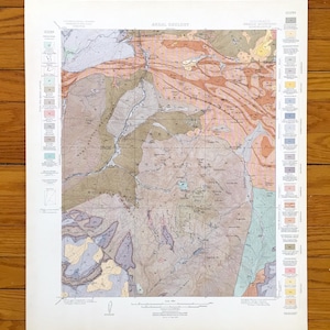 Antique Needle Mountains, Colorado 1905 US Geologische Dienst Topographische Karte - La Plata, San Juan County, Rocky Mountains, Animas River, CO