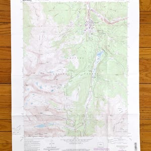 Antike Breckenridge, Colorado 1970 US Geologische Dienst Topographische Karte - Blue River, Pike National Forest, Arapaho National Forest, Gipfel