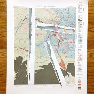 Antique La Plata, Colorado 1899 US Geological Survey Mapa topográfico - Condado de Montezuma, Bosque Nacional San Juan, Montañas, Hesperus, CO