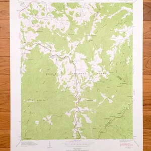 Antike Cruso, North Carolina 1941 US Geological Survey Topographische Karte – Siebenbürgen, Buncombe, Haywood County, Beaverdam, Boyd, NC