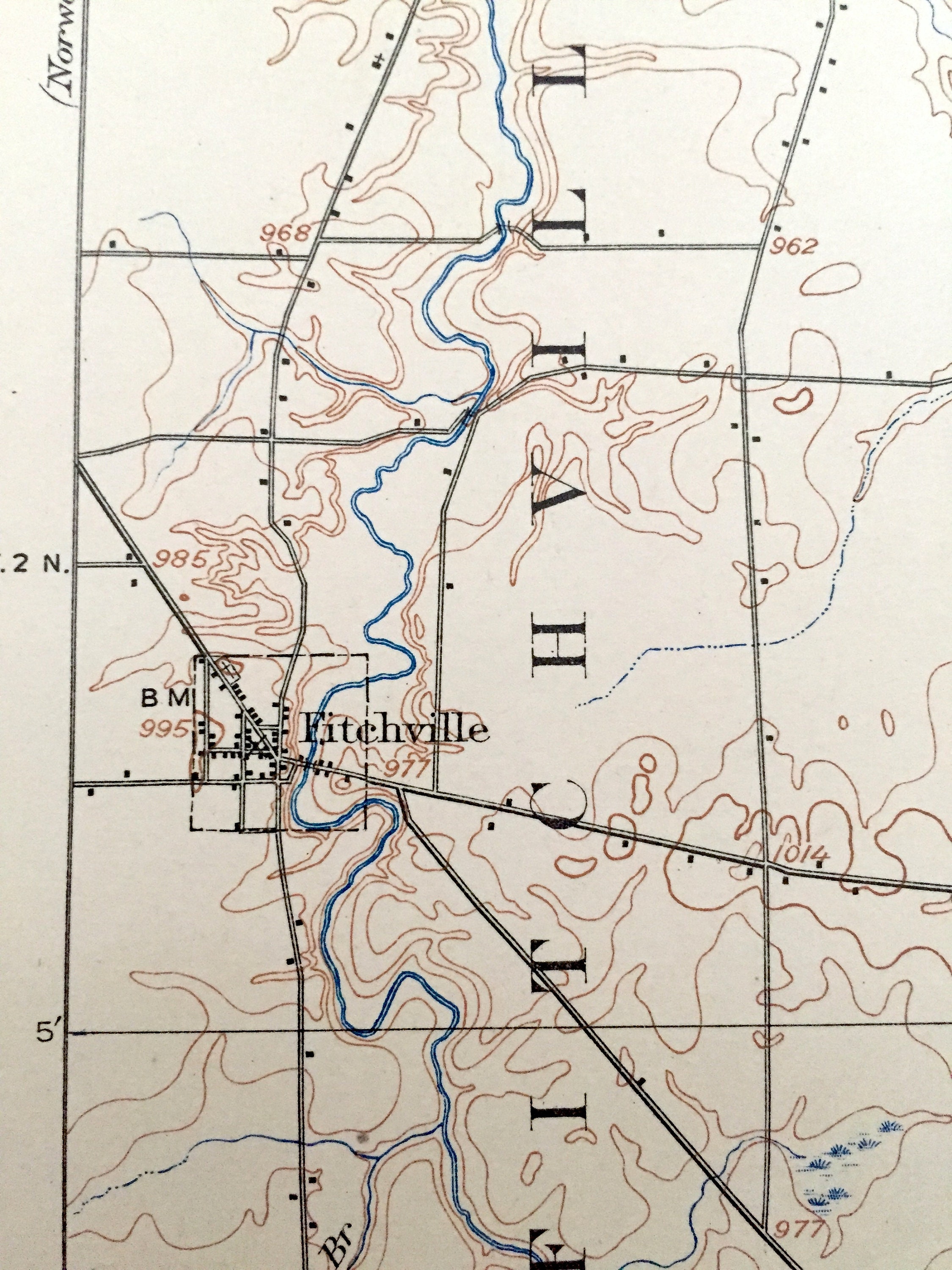 Antique New London Ohio 1908 US Geological Survey Carte Etsy