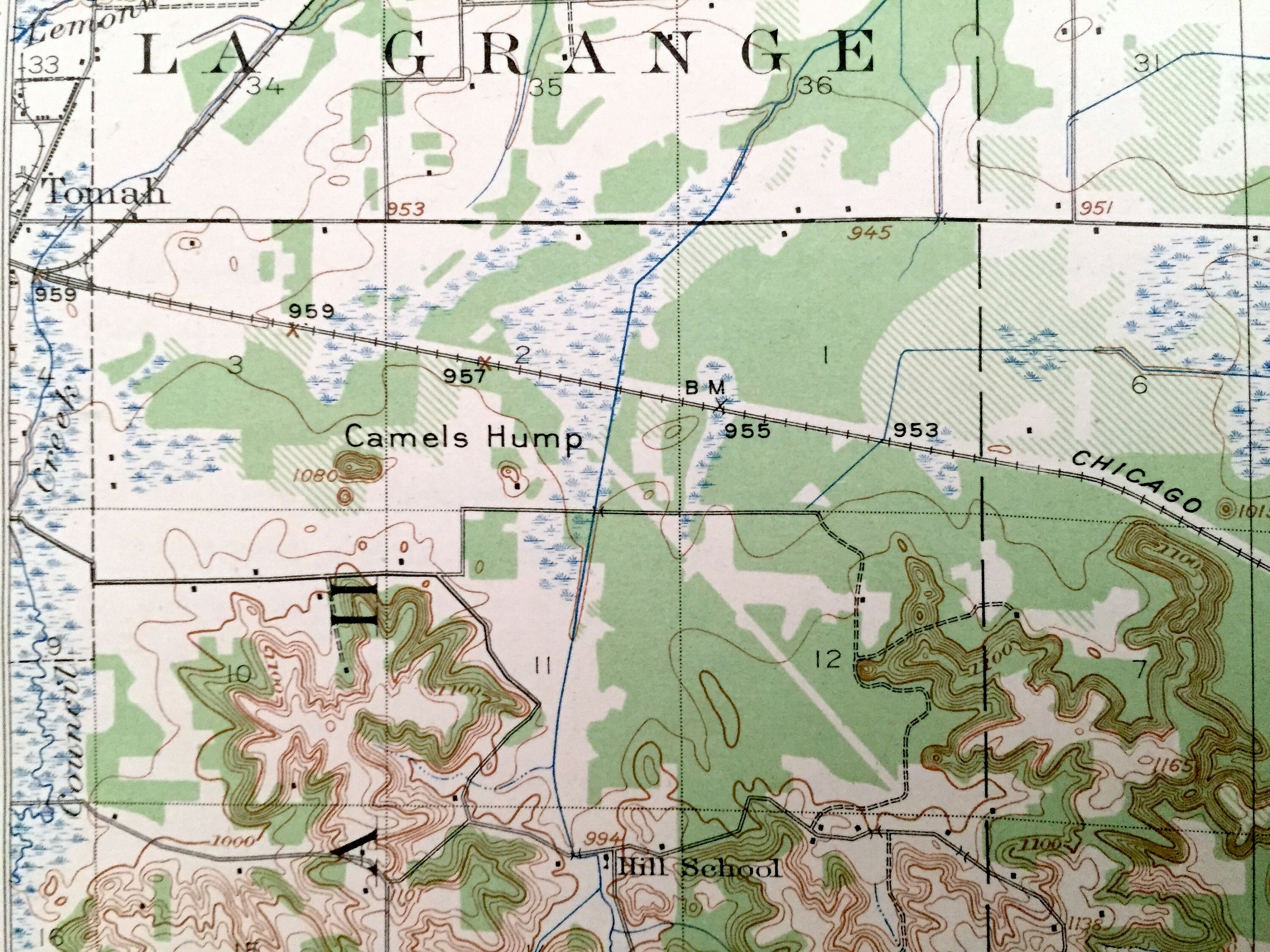 Antique Kendall Wisconsin 1921 US Geological Survey Etsy UK