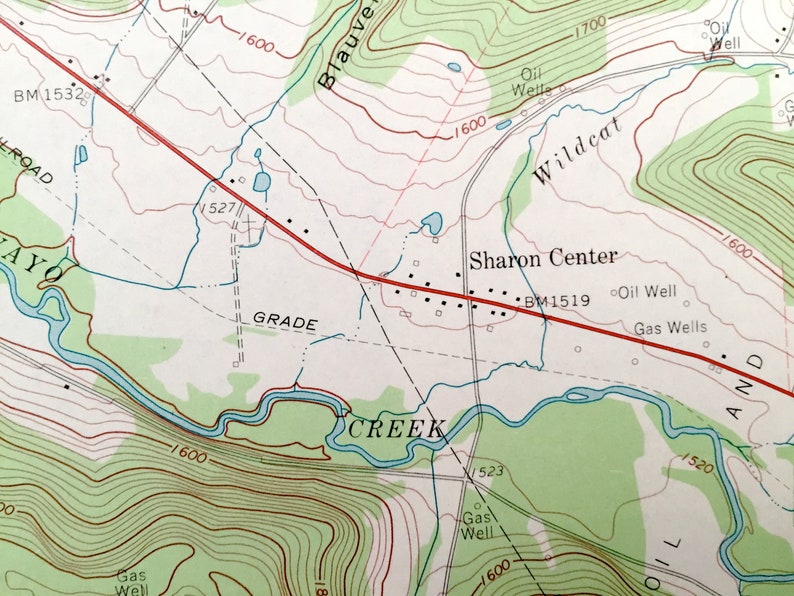 Antique Shinglehouse Pennsylvania New York 1969 US Etsy