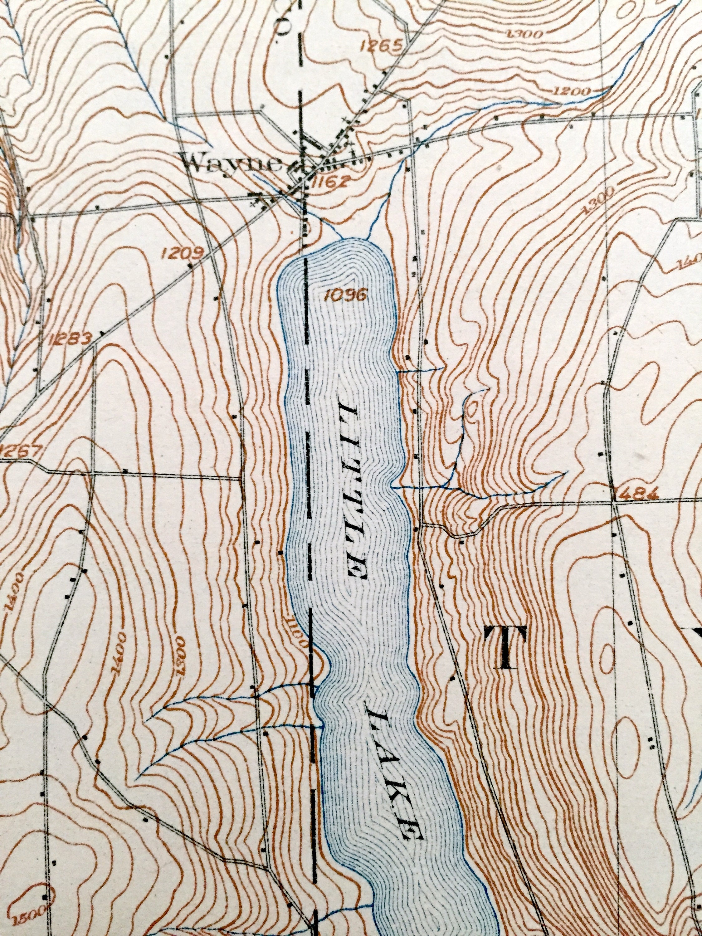 Antique Hammondsport New York 1903 US Geological Survey Etsy