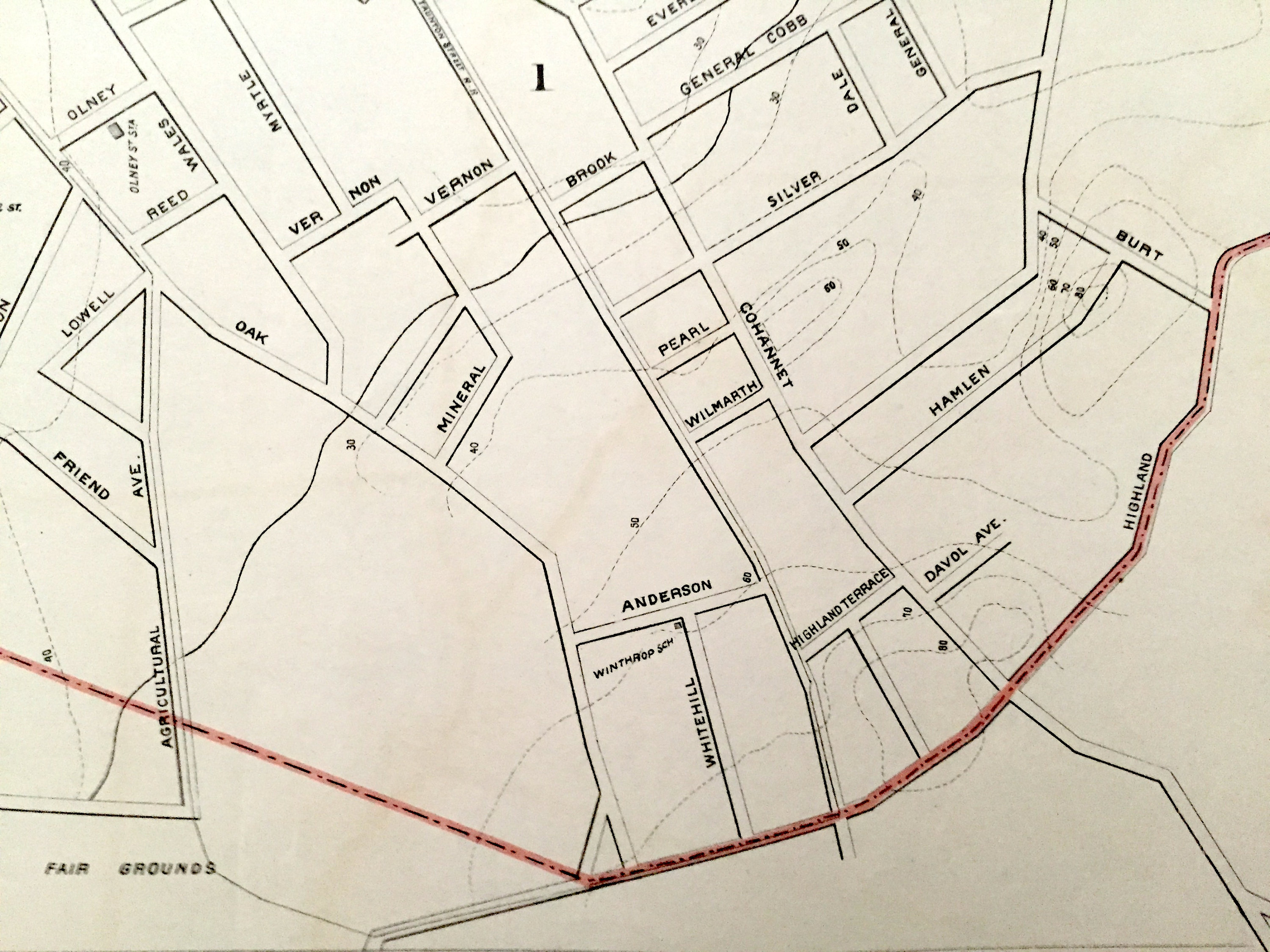 Antique 1891 Taunton Massachusetts Street Map From H Etsy UK
