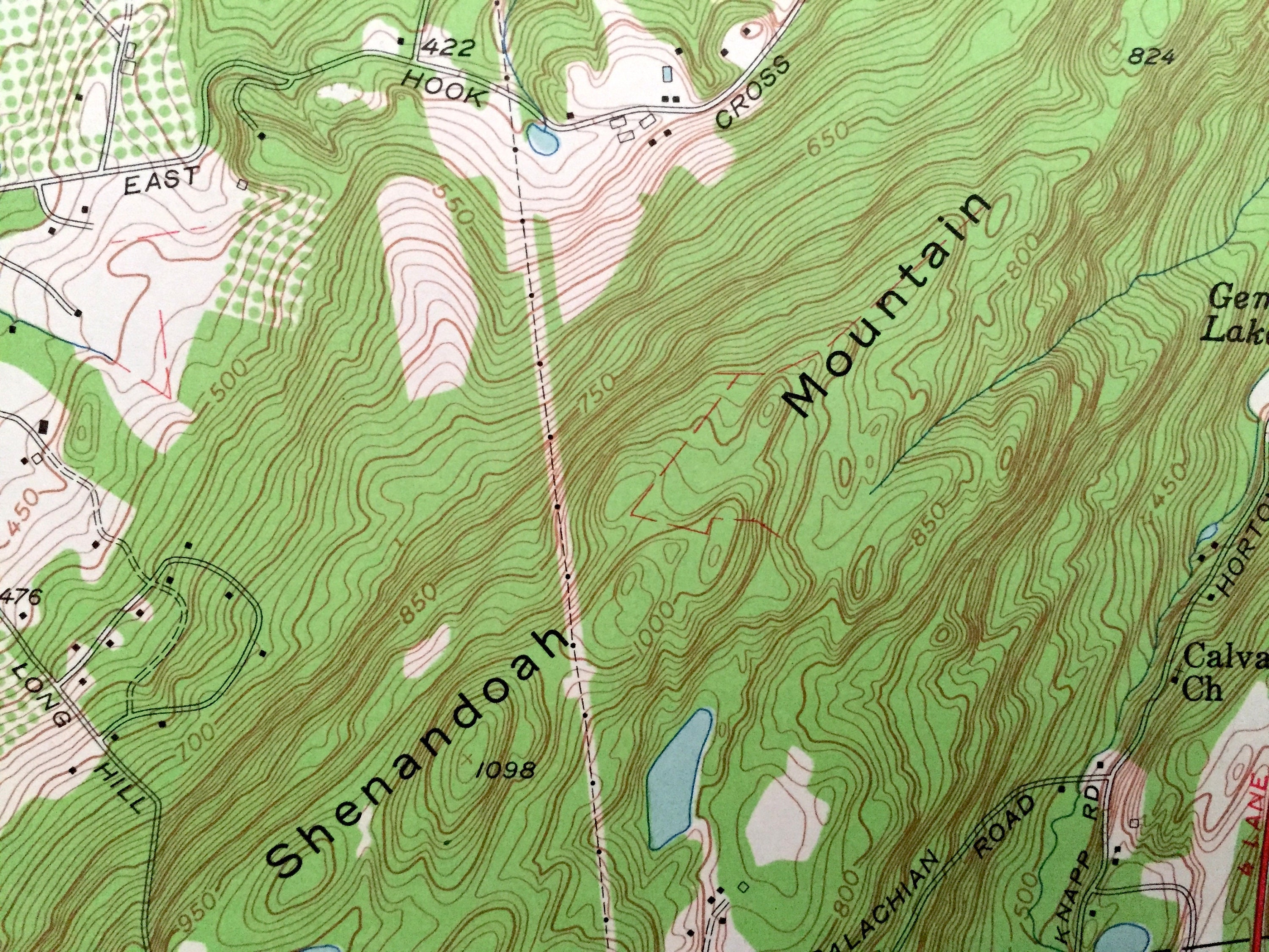 Antique Hopewell Junction New York 1957 US Geological Survey Etsy