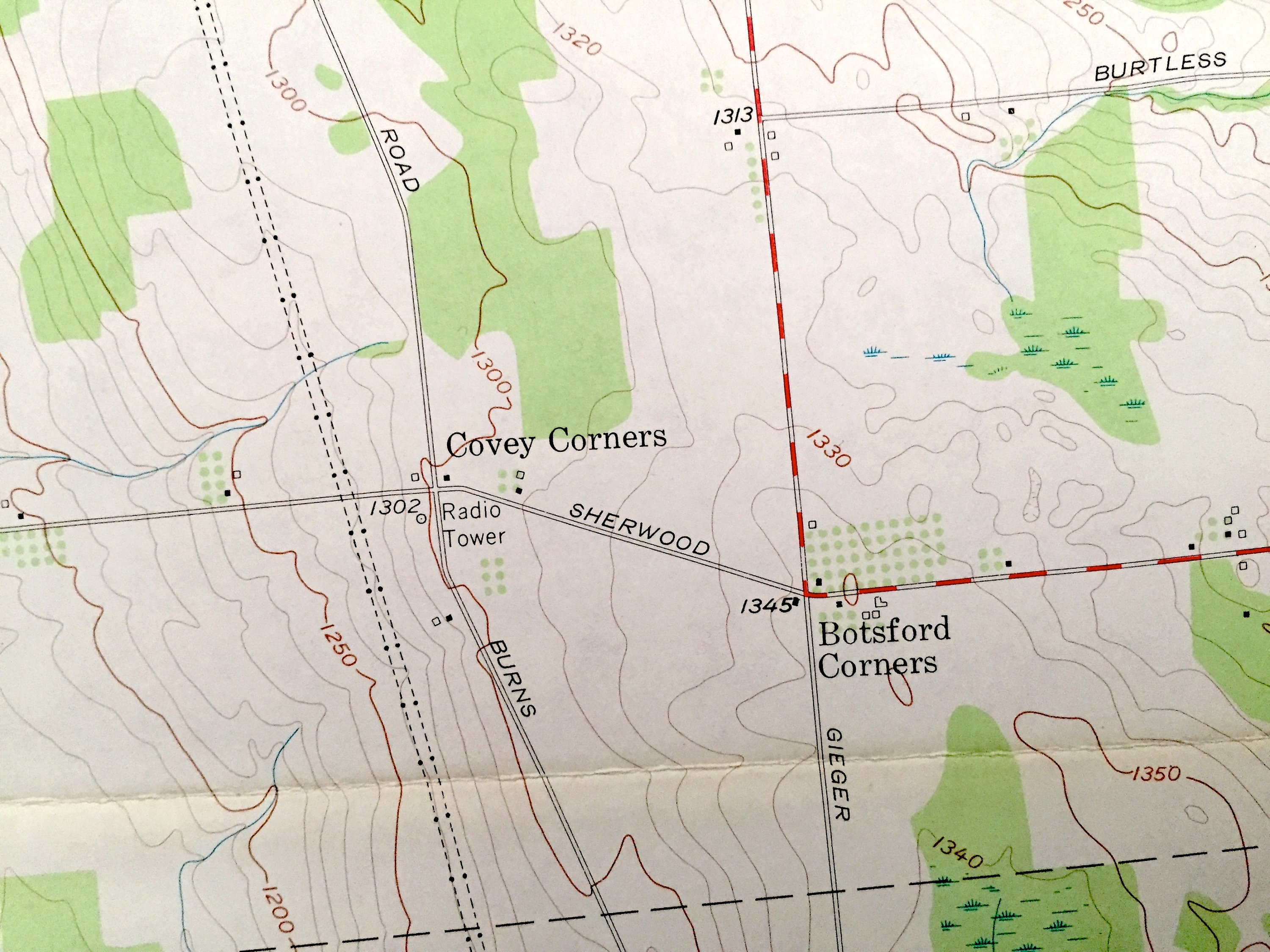 Antique Scipio Center New York 1956 US Geological Survey Etsy