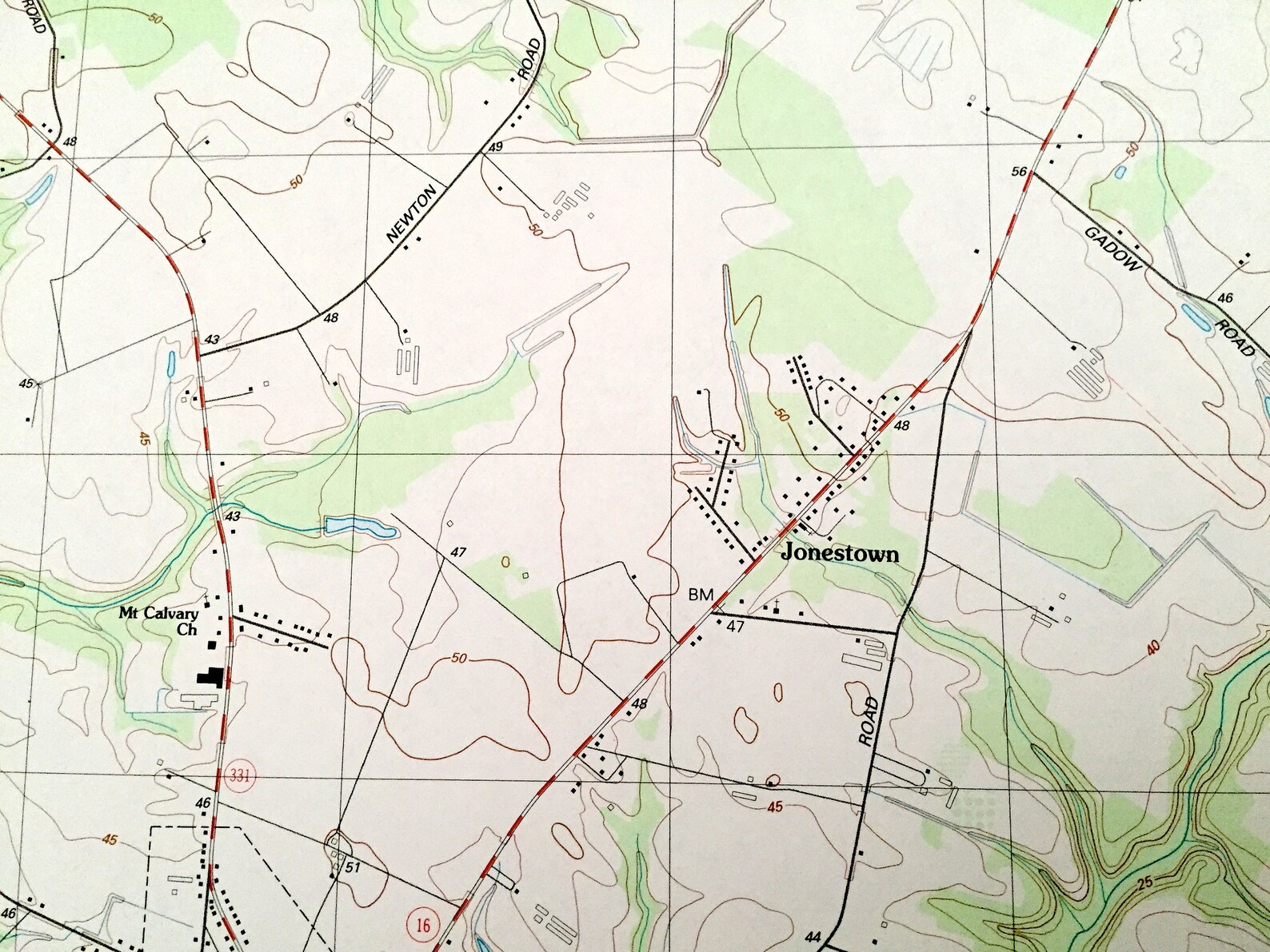 Antique Preston Maryland 1988 US Geological Survey Etsy