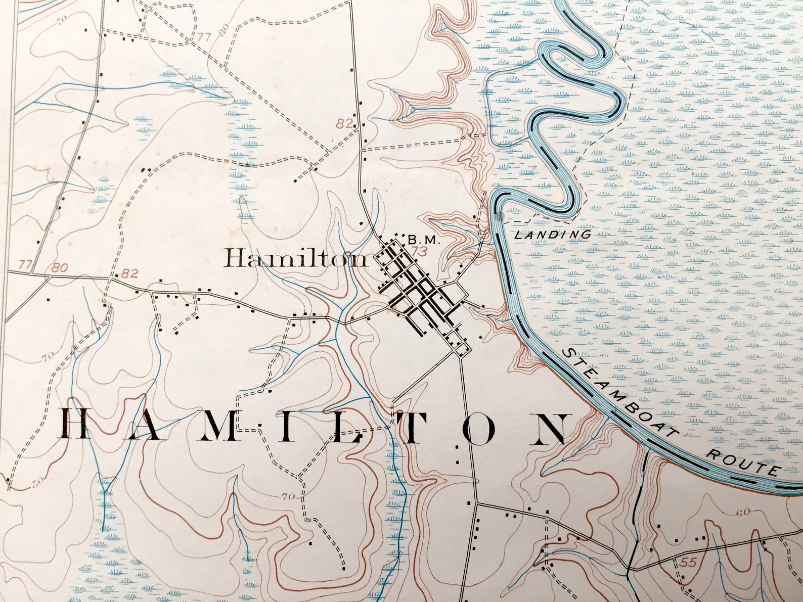 Antique Williamston North Carolina 1901 US Geological Survey Etsy