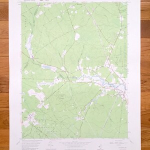 Antique Tuckahoe, Nueva Jersey 1956 US Geological Survey Topographic Map – Cape May, Atlantic, Cumberland County, Maurice River, Dennis, NJ