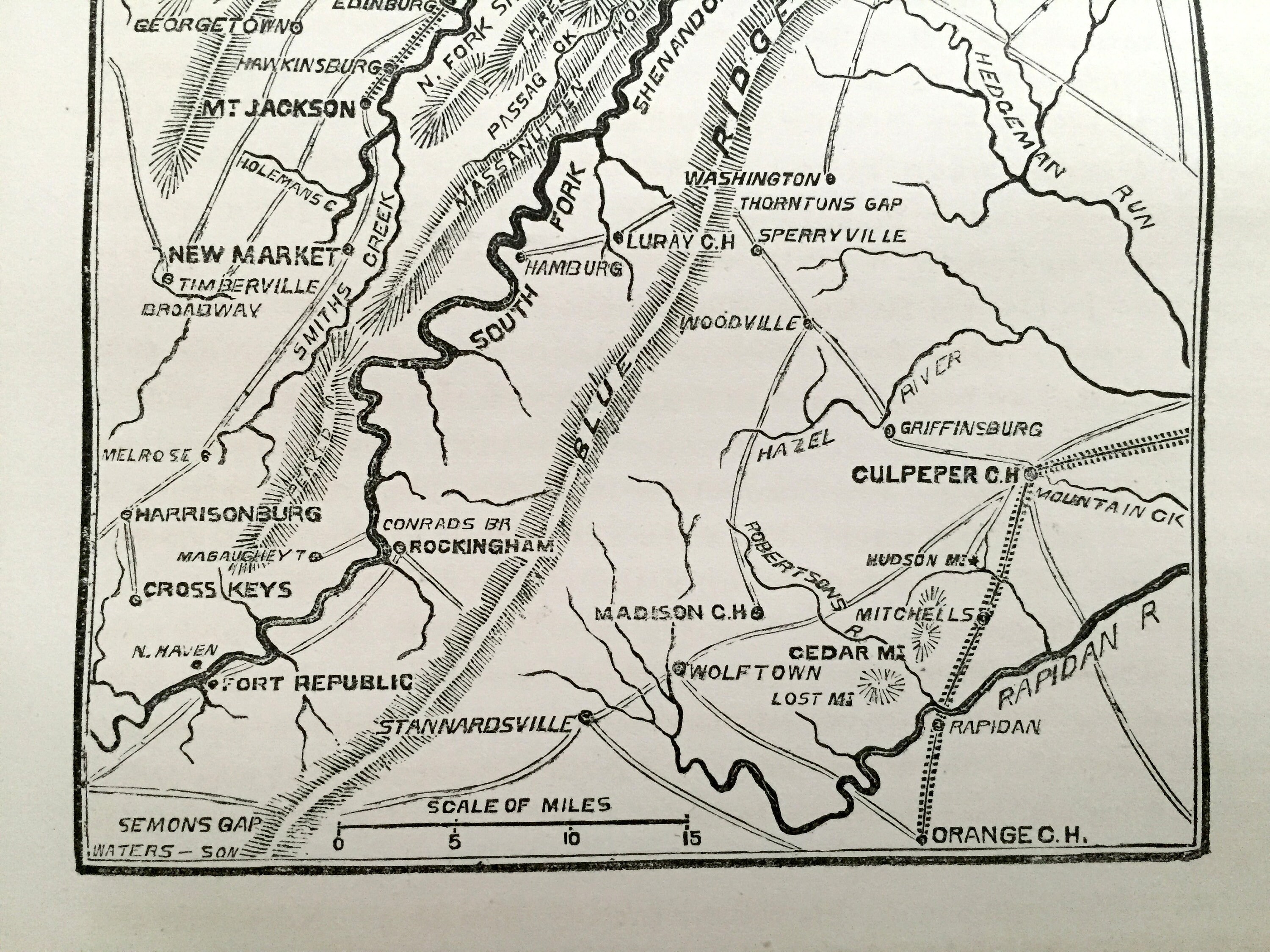 Antique 1865 Martinsburg West Virginia Map From the History Etsy