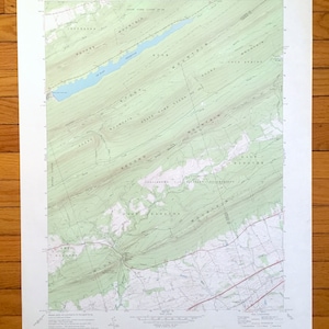 Antique Grantville, Pensilvania 1969 US Geological Survey Topographic Map – Dauphin, Lebanon County, Jefferson, Rush, Cold Spring, PA