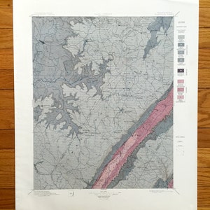 Antike Pikeville, Tennessee 1886 US Geologische Übersicht Topographische Karte - Sparta, Spencer, Yankeetown, Clarktown, Pomma, Crossville, TN