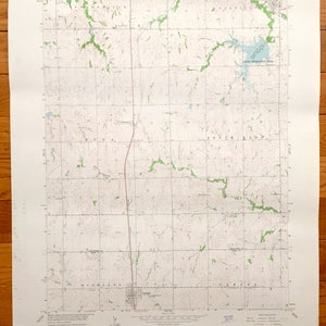 Mapa topográfico antiguo de Cortland, Nebraska, 1964, del Servicio Geológico de Estados Unidos: South Pass, Saltillo, Centerville, Buda, Highland, Stagecoach Lake NE