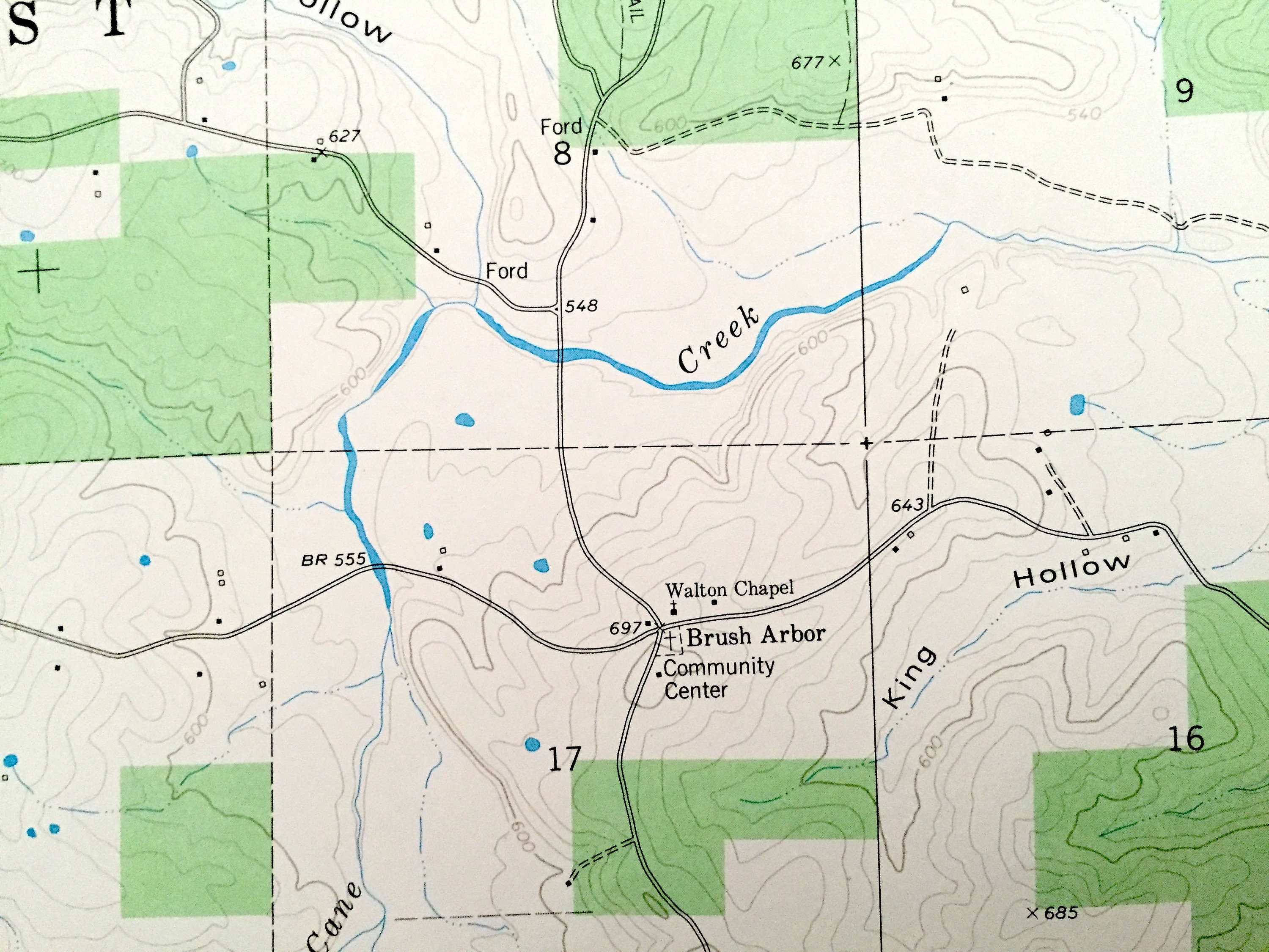 Antique Ellsinore Missouri 1980 US Geological Survey Etsy
