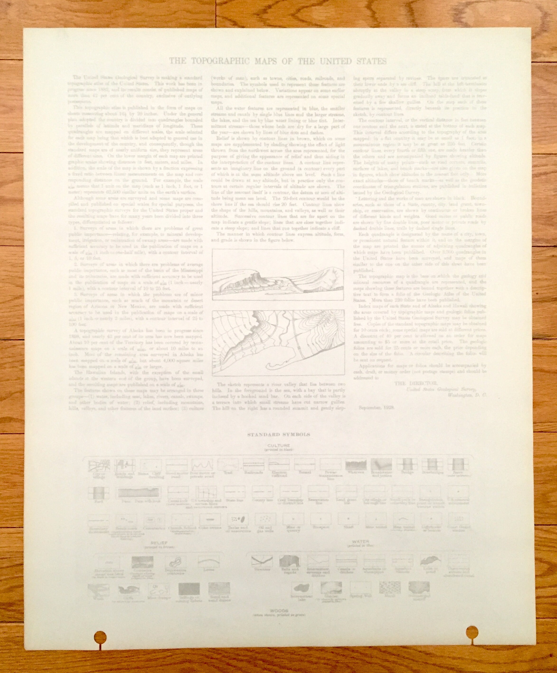 Antique Snow Shoe Pennsylvania 1931 US Geological Survey Etsy UK