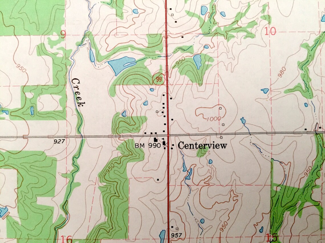 Antique Prague Oklahoma 1967 US Geological Survey Topographic Etsy