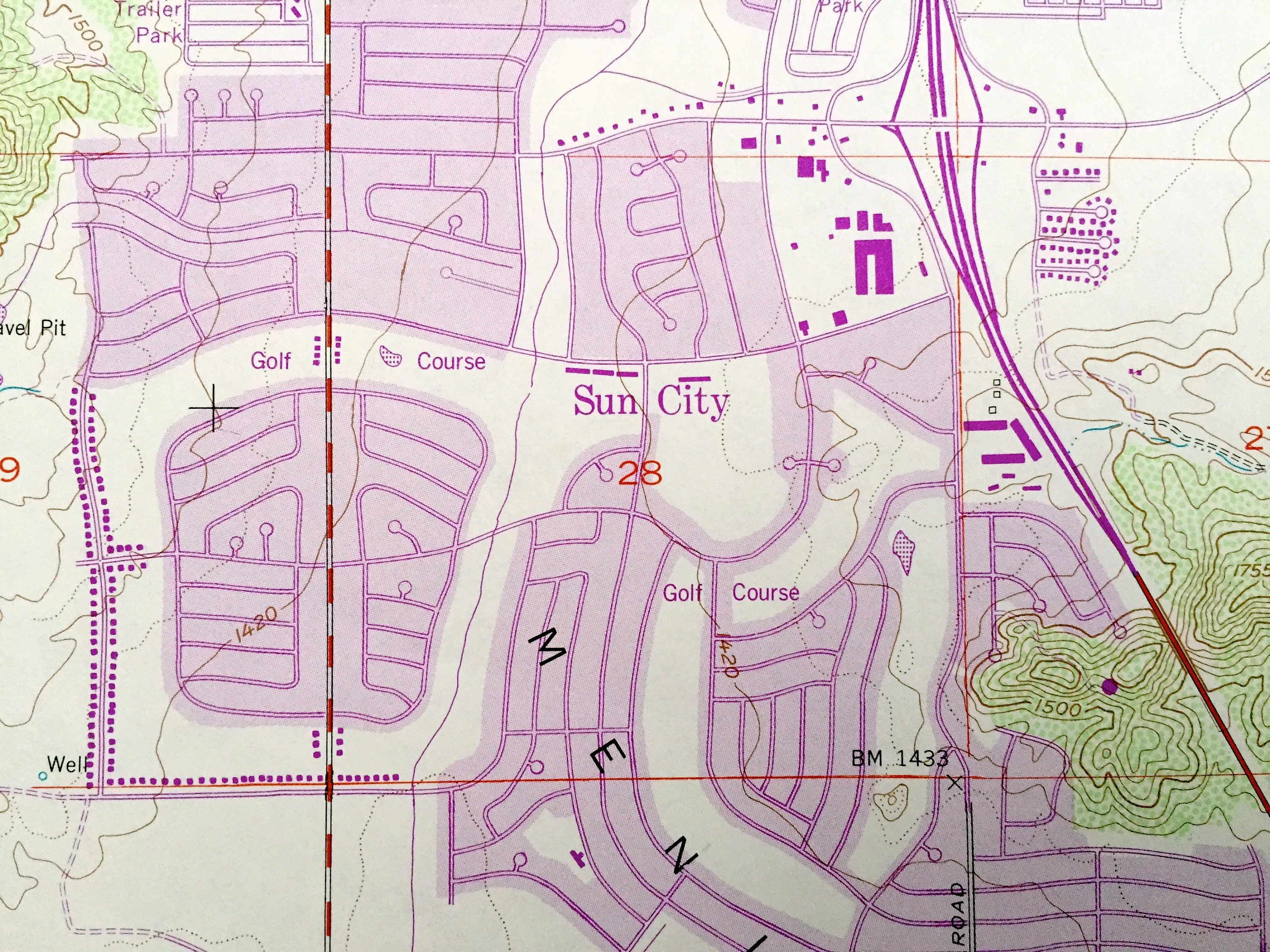 Antique Romoland California 1953 US Geological Survey Etsy Singapore