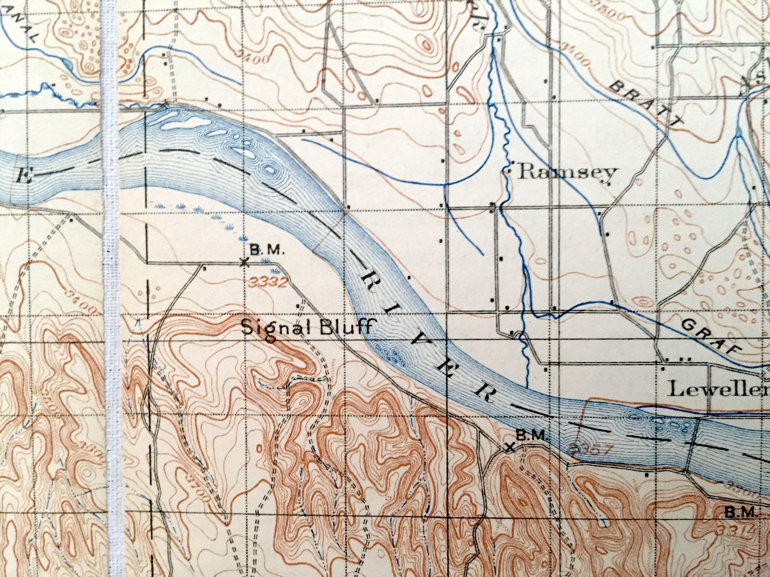 Antique Chappell Nebraska 1900 US Geological Survey Etsy