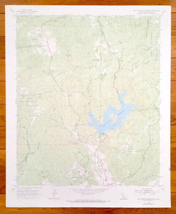 Carte Topographique Vintage Originale USGS De Port Richey, Floride - Année 1955