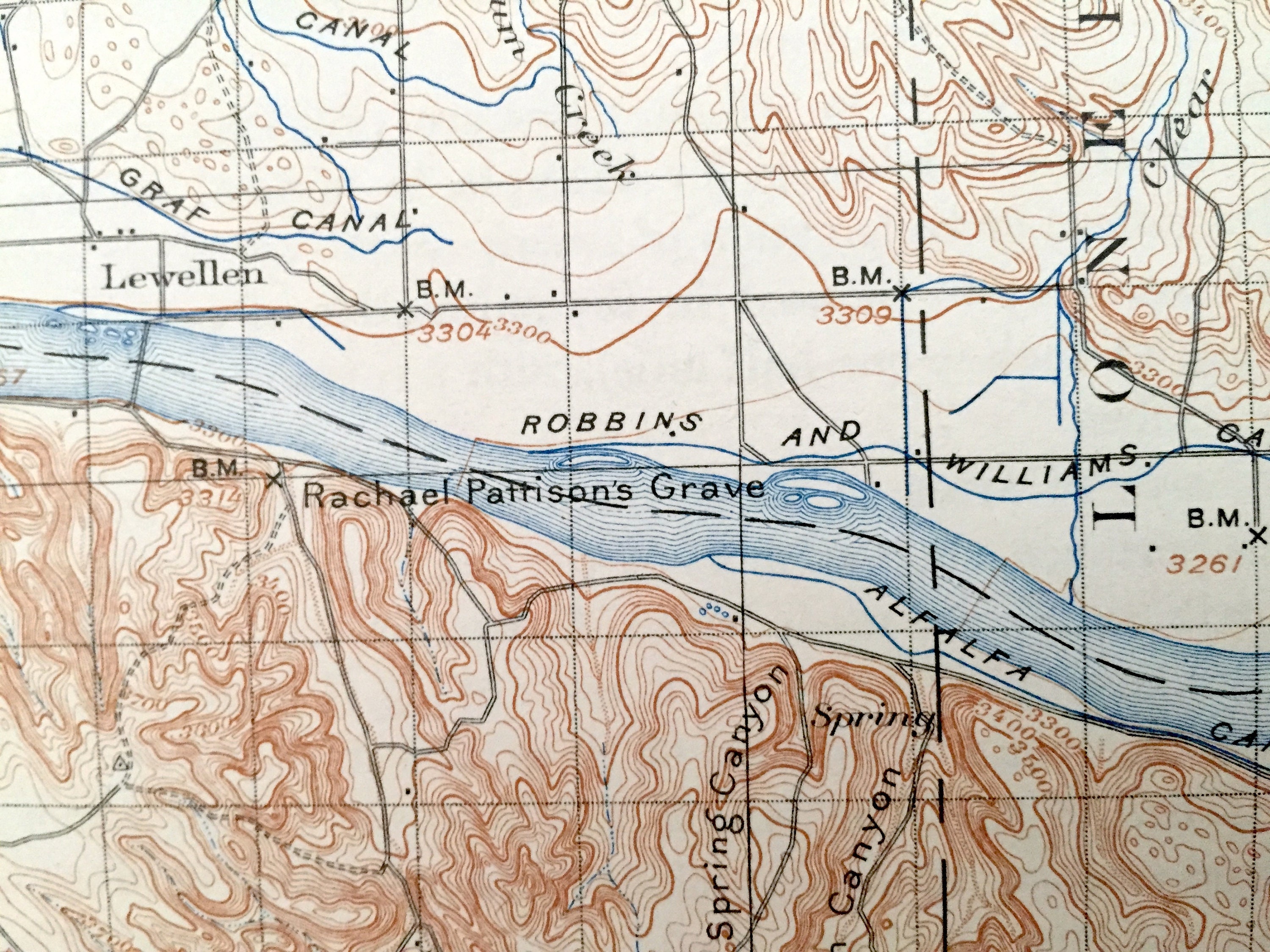 Antique Chappell Nebraska 1900 US Geological Survey Etsy