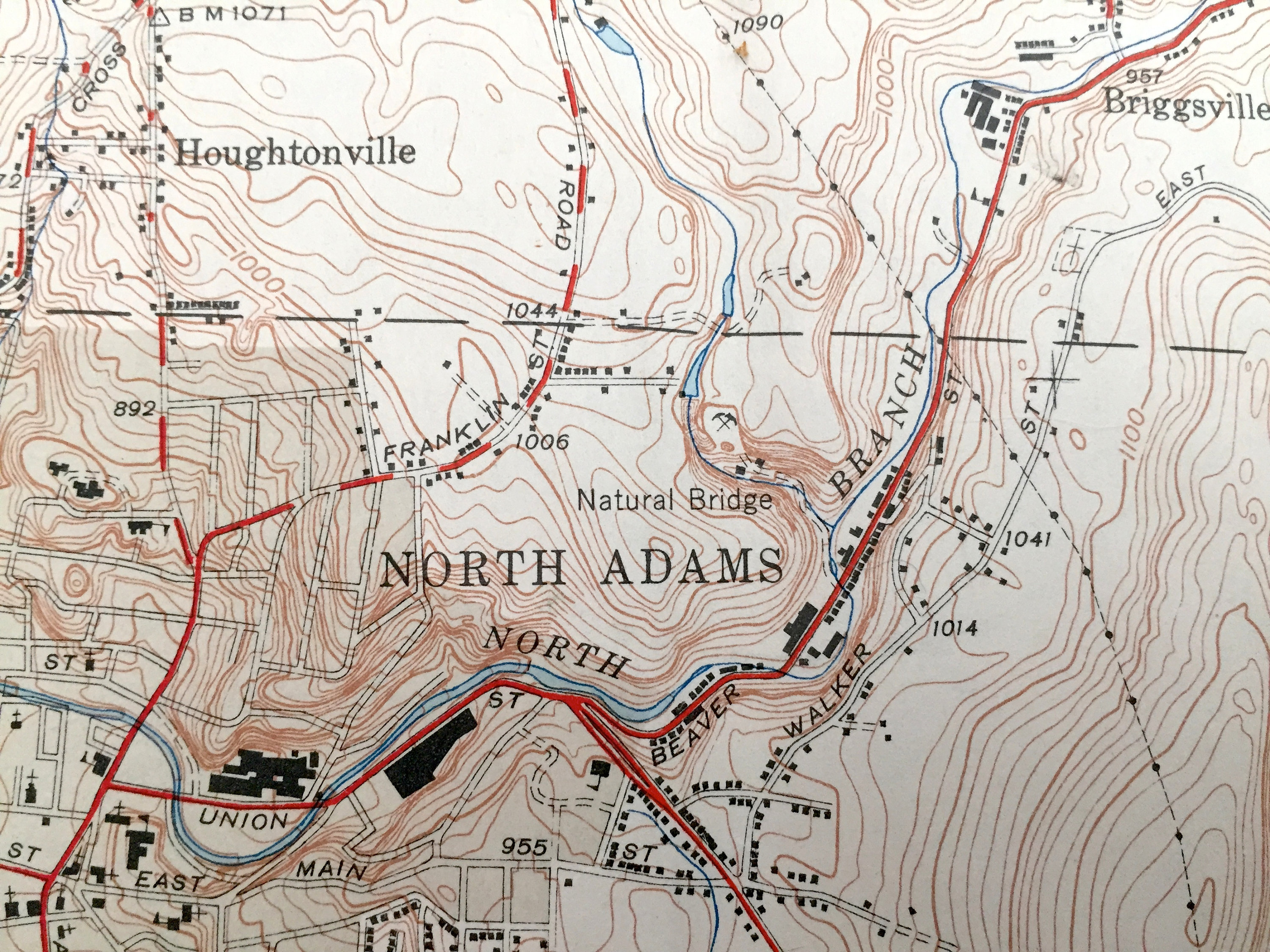 Antique North Adams Massachusetts 1948 US Geological Survey | Etsy