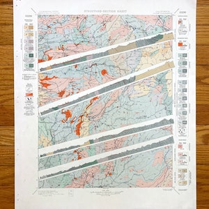 Antica mappa topografica di Colfax, California 1900 US Geological Survey - American Yuba Bear River, Sierra, Nevada, Placer County, Cisco CA