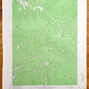 Antique Russell City, Pennsylvanie 1966 US Geological Survey Carte topographique - Howe, Highland, Jenks, Brookston, Allegheny Forest, Sackett
